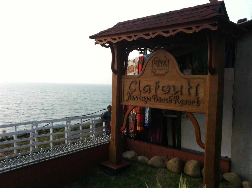 Clafouti Beach Resort - A Seafacing Resort Varkala Exteriér fotografie